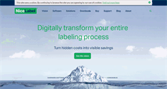 Desktop Screenshot of nicelabel.com